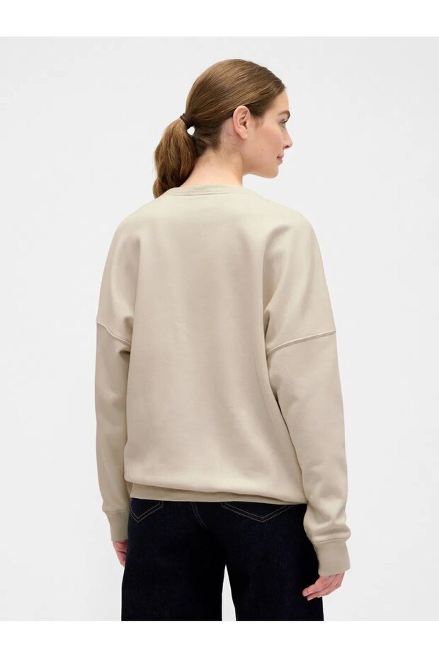 Oversized Grafik Sweatshirt 800457002 - 4