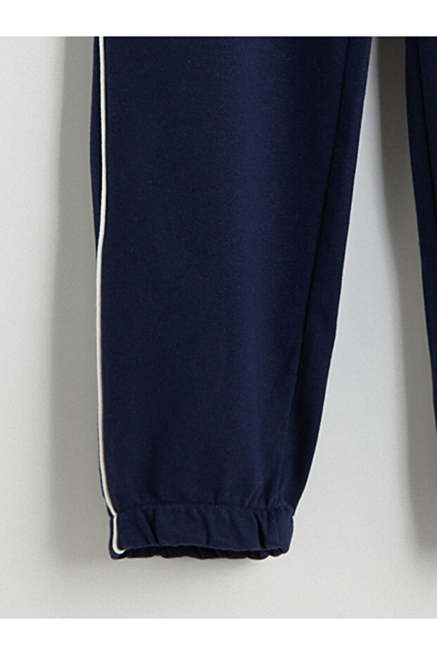 LCW KidsLacivert Beli Lastikli Erkek Çocuk Jogger Eşofman Altı - 2