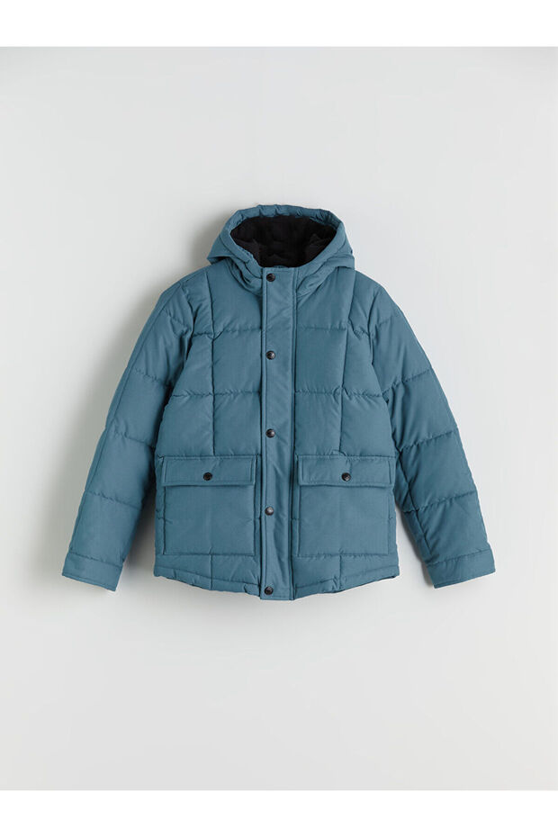 LCW Kids Boy's Puffer Jacket with Hood