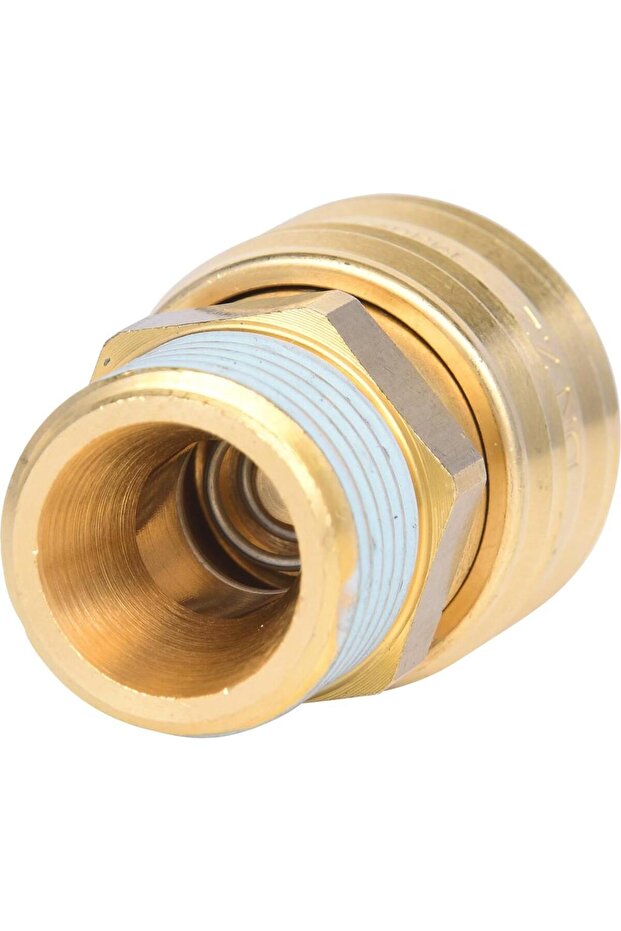 Brass coupling with external thread G1/2" AG - 2