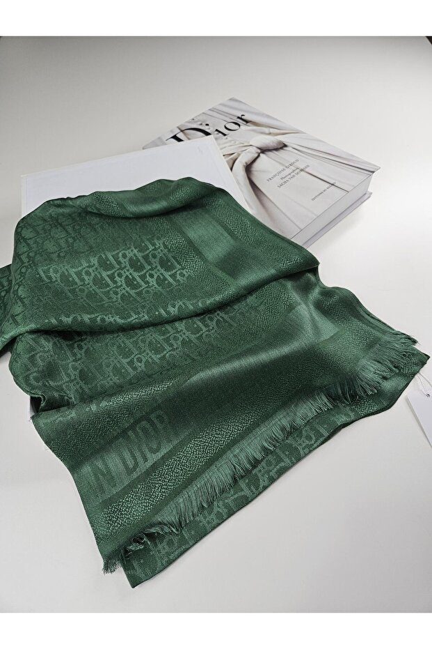 CD Desen A Kalite Kaşmir İpek Şal Silk Scrafs Shawl Hijab - 1