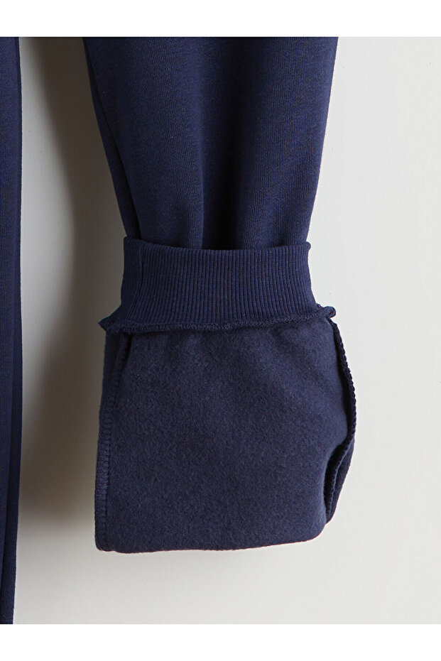 Peak Yeni Sezon Beli Lastikli Kız Çocuk Kalın Jogger Eşofman Altı - 3