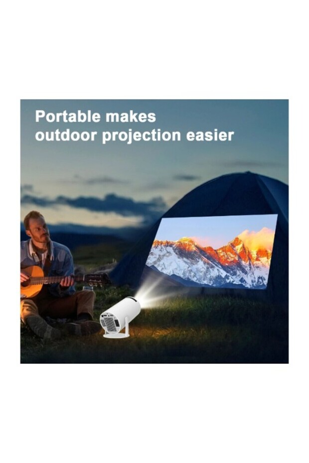 Transpeed 4k Android 11 Projector – Dual Wifi6, 200 Ansi, Bluetooth, 130" Display, Hdmi - 7