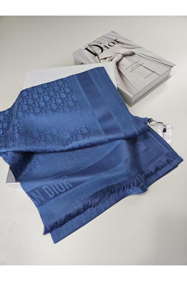 CD Desen A Kalite Kaşmir İpek Şal Silk Scrafs Shawl Hijab - 6