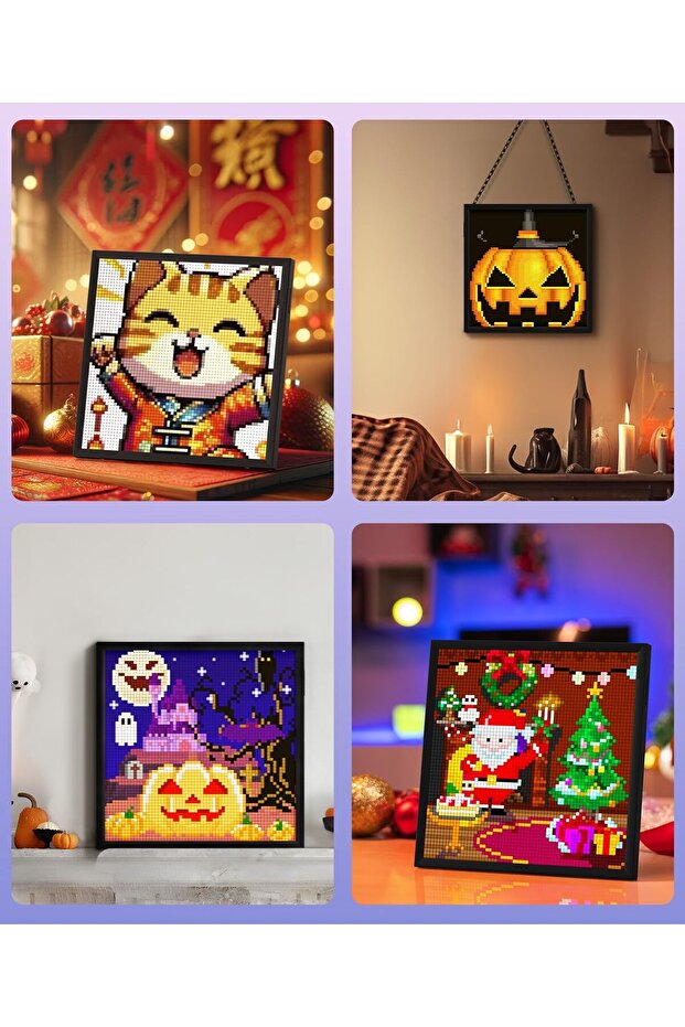 Pixoo-64 WiFi Pixel Art Display with 64x64 LED Panel - 6