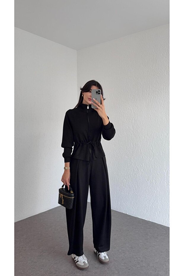 Shalwar Cut Modal Black Suit