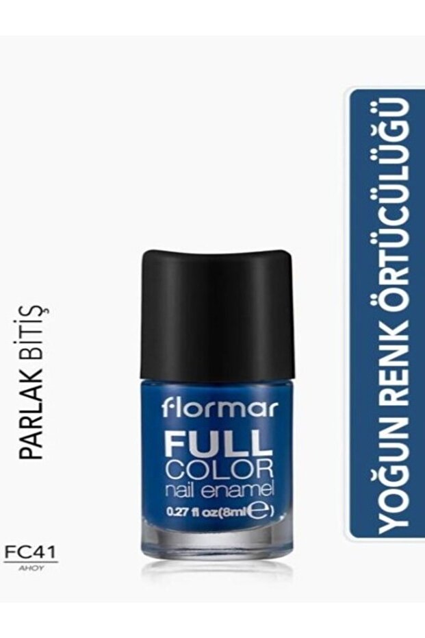 Full Color Ultra Yüksek Pigmentli & Parlak Bitişli Oje - 1