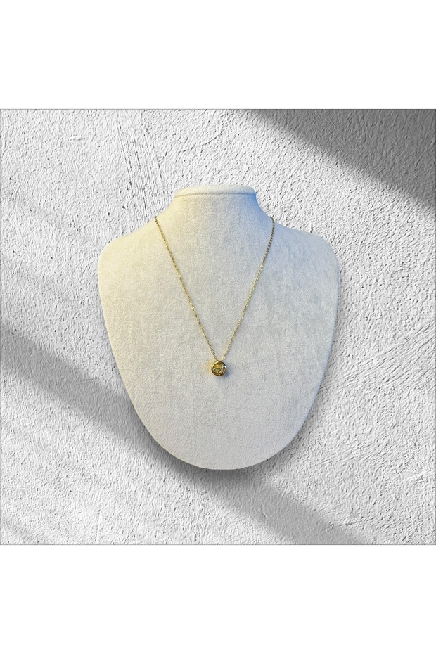 Burç taşlı kolye - 1