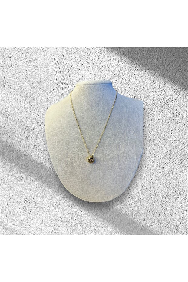 Burç taşlı kolye - 2