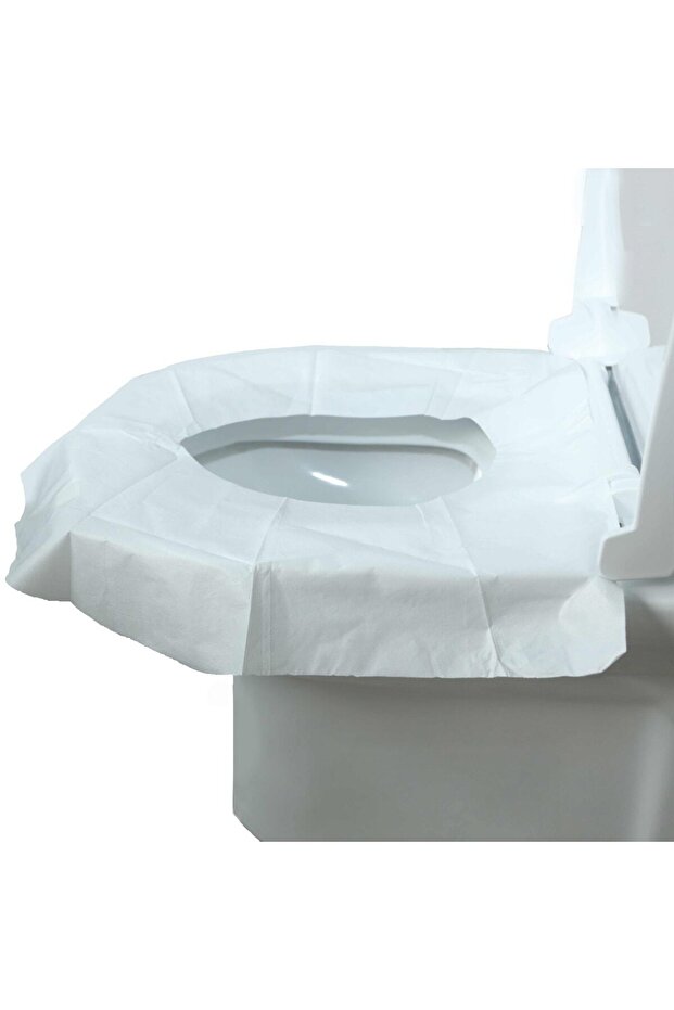 Tek Kullanımlık Klozet Kapak Örtüsü 20 Adet Bebek ve Yetişkinler için - 2