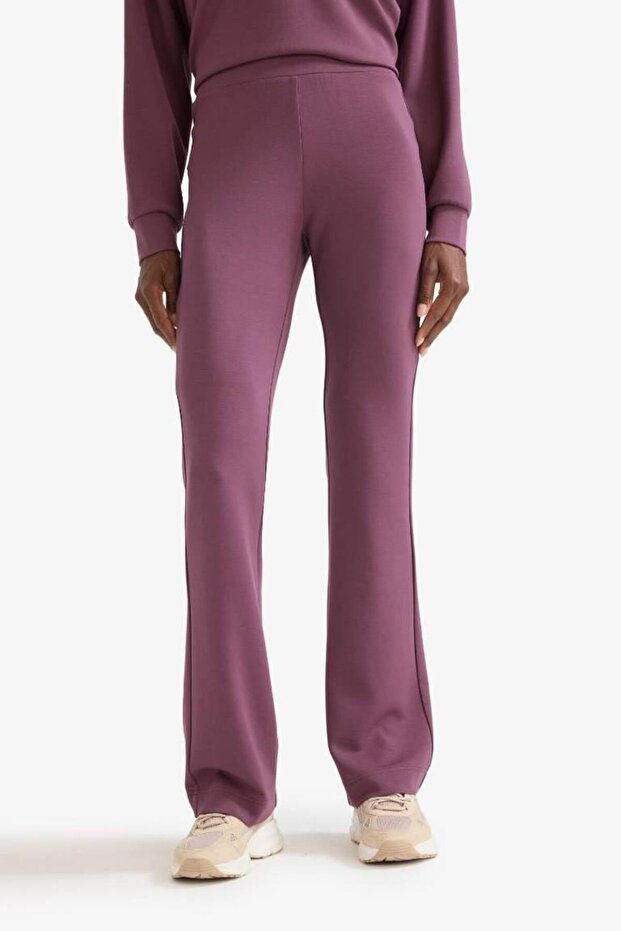 DeFactoFit Flare Fit İspanyol Paça Standart Boy Modal Soft Touch Pantolon (25 AU) - 7