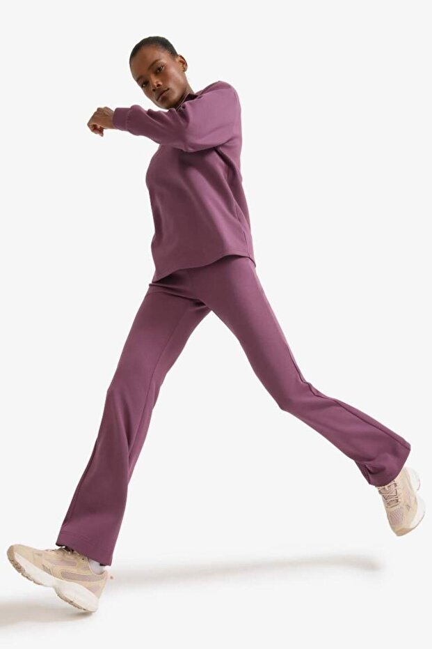 DeFactoFit Flare Fit İspanyol Paça Standart Boy Modal Soft Touch Pantolon (25 AU) - 4