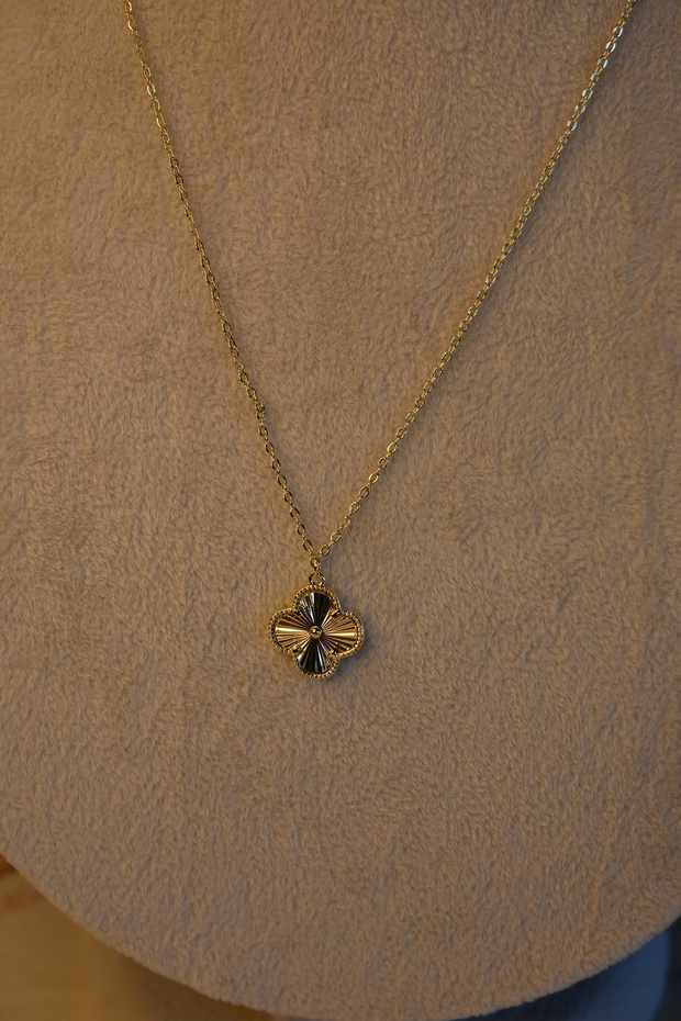 Clover gold kolye - 1