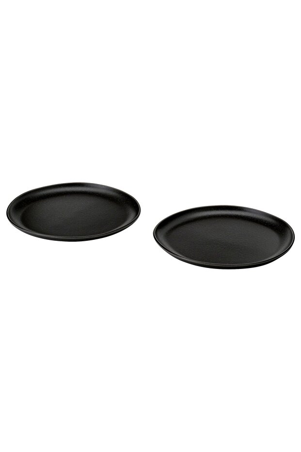 STOCKHOLM 2025 Plate, black, 26 cm