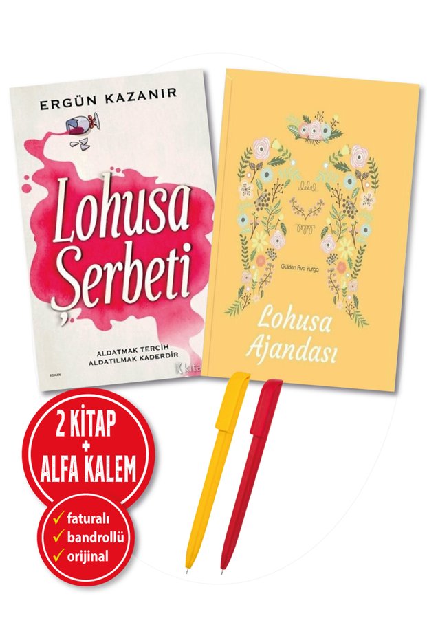 Alfa Kalem+</DNTCTMS> Ergün Kazanır 2 Books (Lohusa Şerbeti</DNTCTMS>+ Maternity Agenda) Literature New
