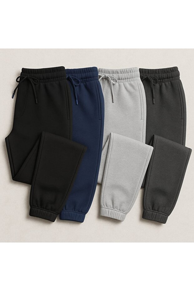 benjamin 3 lü paket erkek avantaj paket jogger eşofman altı spor eşofman altı - 1