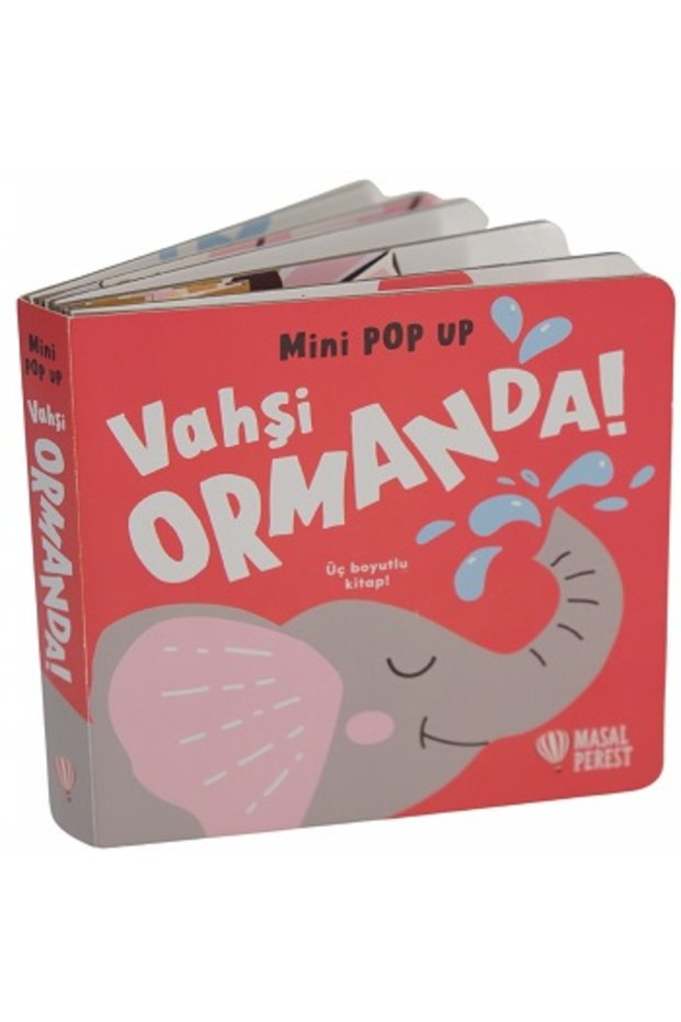 Vahşi Ormanda - Mini Pop Up Book - Collective - 10 Pages