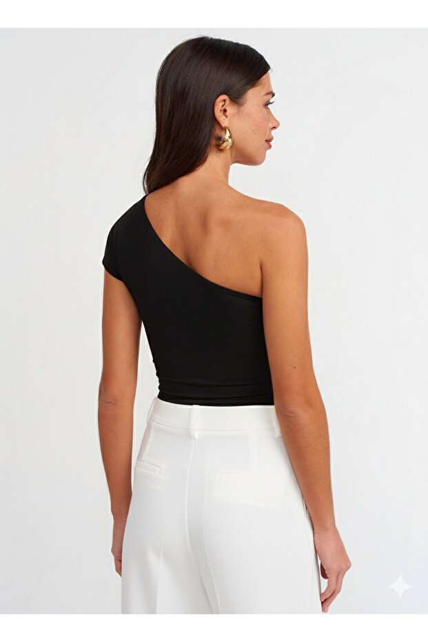 Asimetrik Top-Black - 2