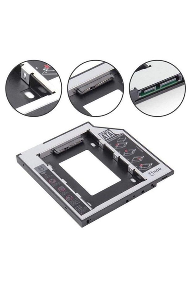 Sata 9.5 Mm Ssd Harddisk Kutusu Kızak - 2