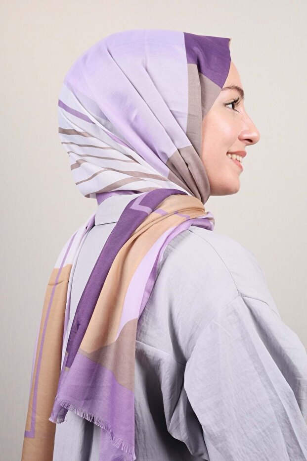 Patterned Cotton Shawl Pattern 03 Colors 01