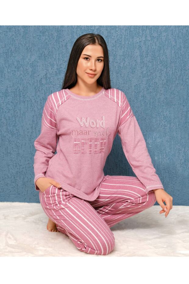 French Velvet Women's Pajama Set 1624-2