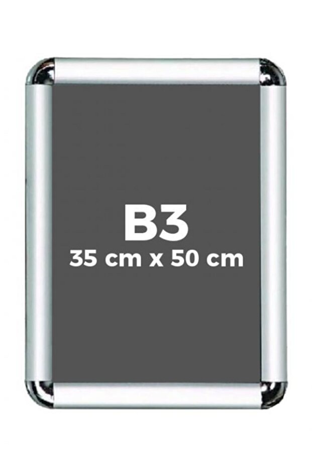 B3 Aluminum Retractable Rondo Frame 35X50 cm