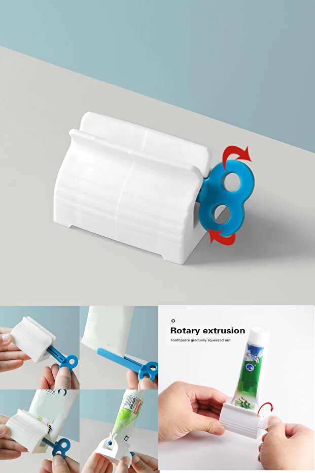 Easy to Use Practical and Convenient Toothpaste Squeezer 2 Pieces Toothpaste Squeezer - 2