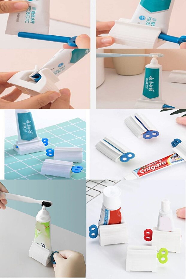 Easy to Use Practical and Convenient Toothpaste Squeezer 2 Pieces Toothpaste Squeezer - 5