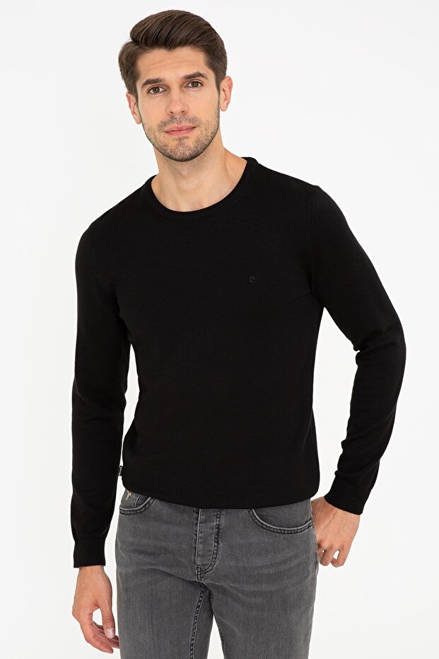 Black Men's Sweater G021SZ0TK.000.1256251