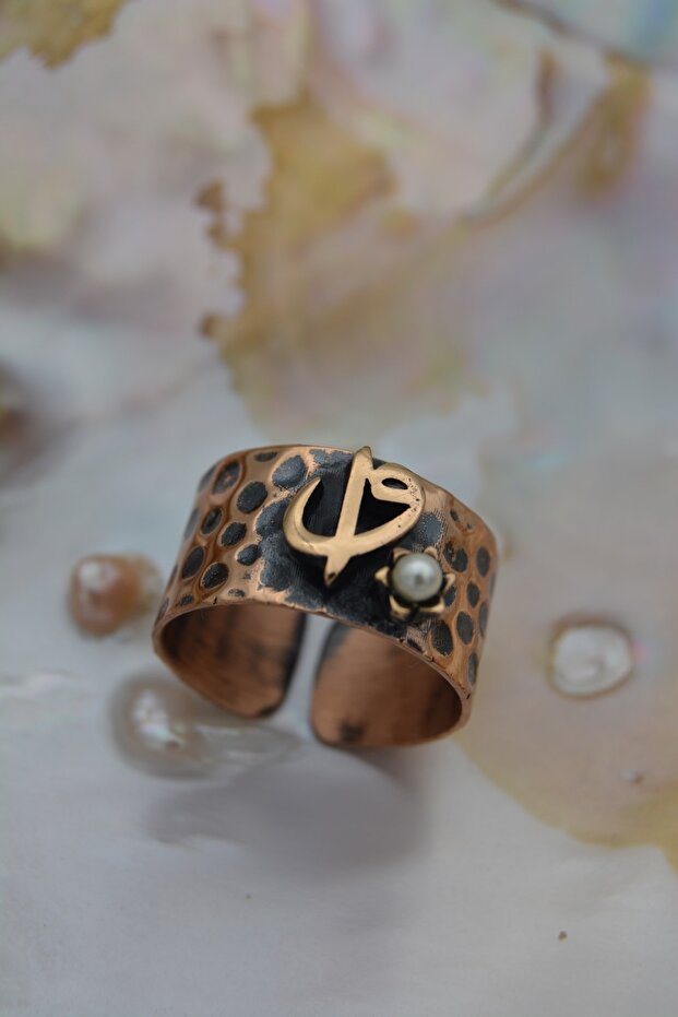 Elif Vav Design Ring - 6