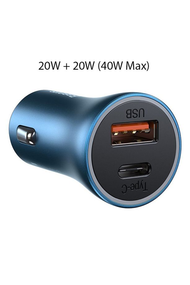 Golden Contactor Pro 40w Usb Type-c Dual Hızlı Araç Şarj Başlık Type-c To Lightning - 3