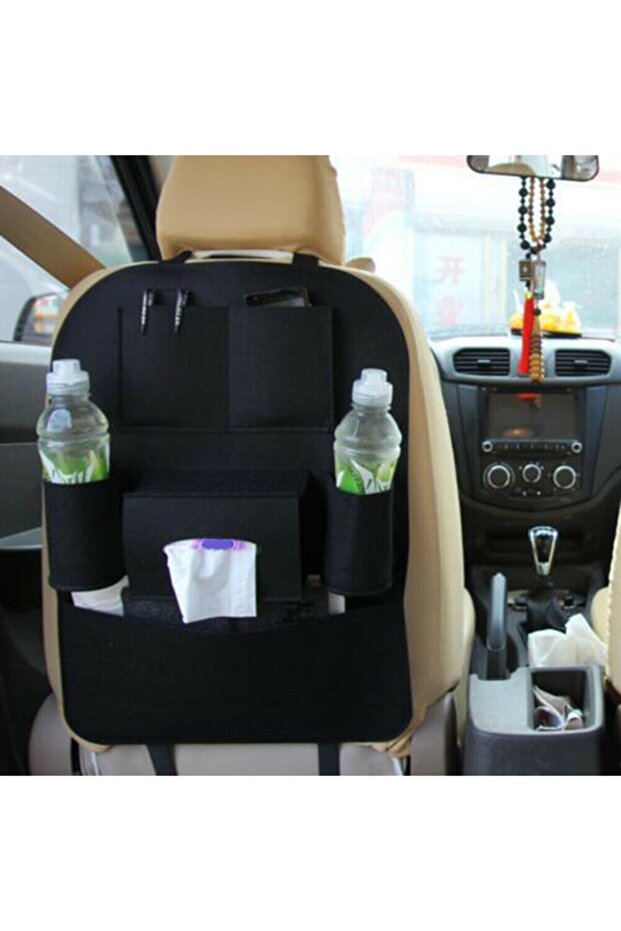Car Back Seat Protection Cover Organizer Vehicle Sundries Felt Bod Organizer Pocket