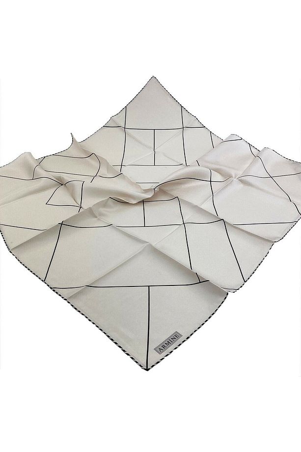 Twill Ipek Eşarp 2022 Sonbahar-kış 8655-06 - 5