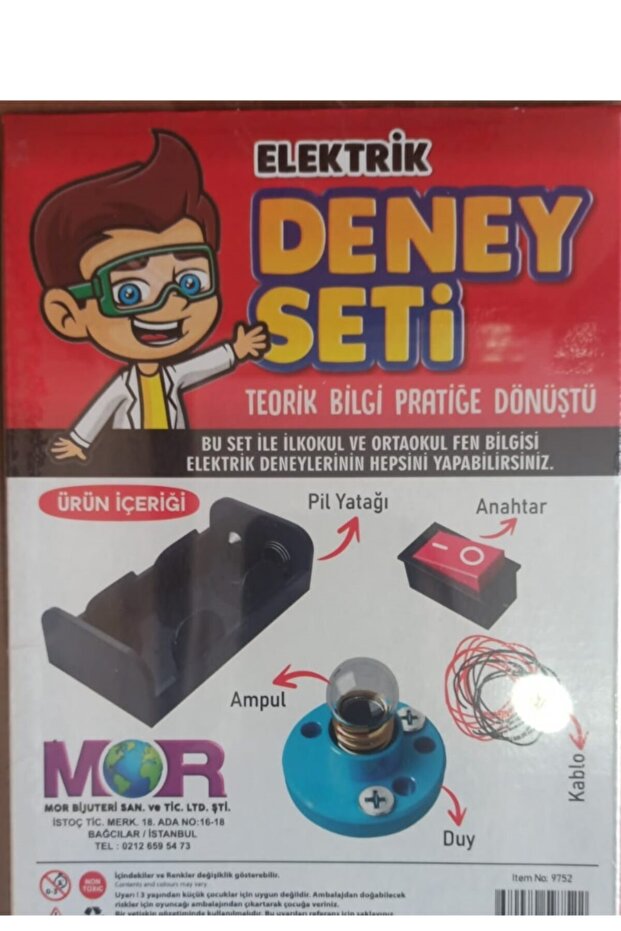 Electric Circuit Experiment Set Boxed - 3