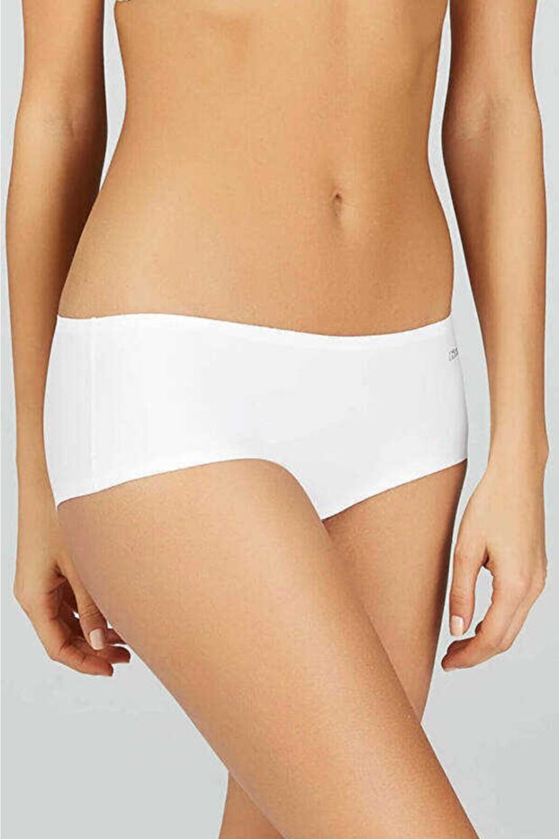 Lazer Kesim Mini Şort Külot - 2