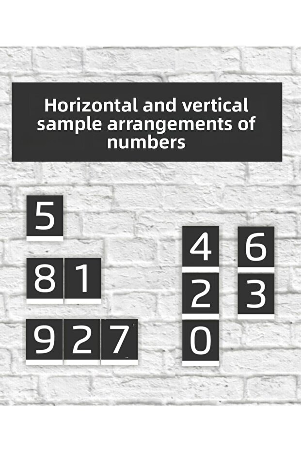 Plexi Vertical Door Number - 2