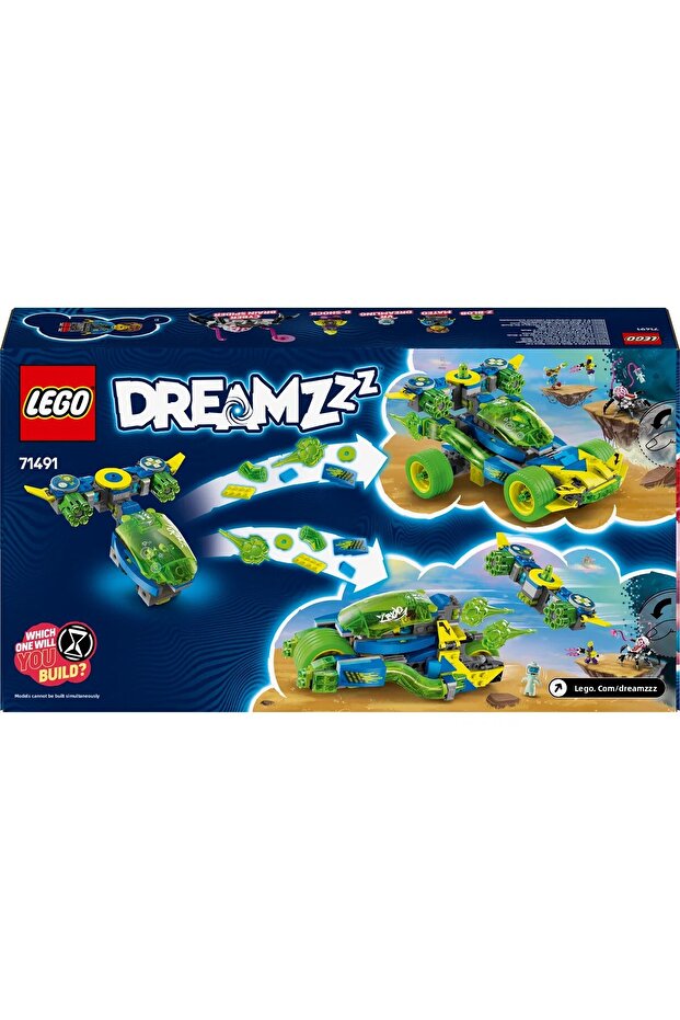 ® DREAMZzz 2in1 Mateo and the Z-Blob Action Race Car 71491 Building Set for 8+ Year Old Kids(485P) - 4