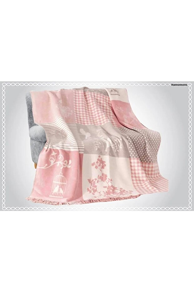 Cotton Single Blanket - Rene - 1