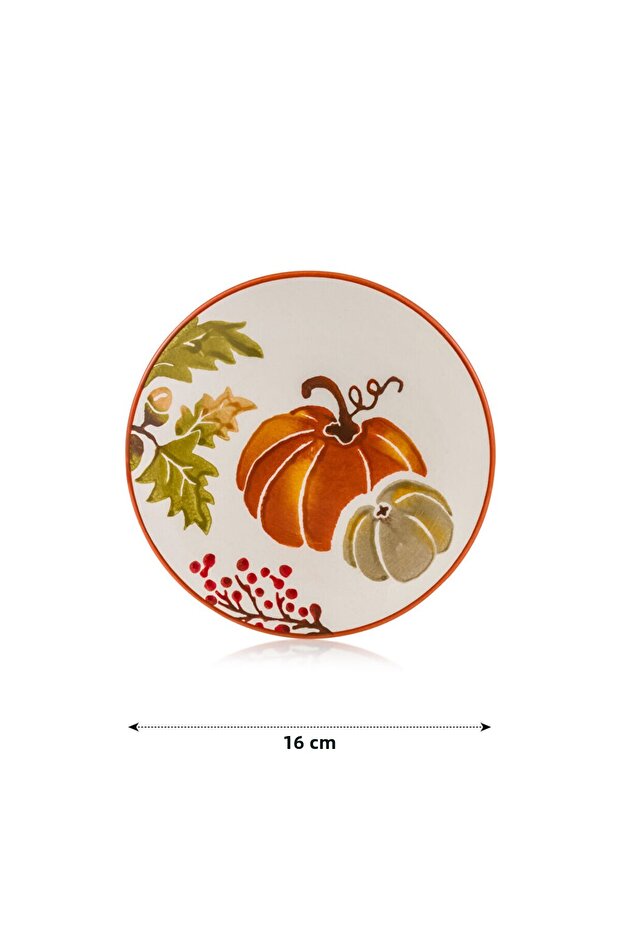 Sparkling Choices from Shining Store |   Printed Ceramic Cake Plate Set of 4 16 cm - 5
