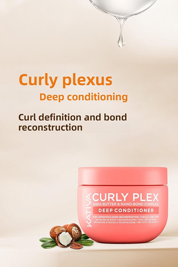 Curly Plex Curl Defining Conditioner and Mask 450 ml - 2