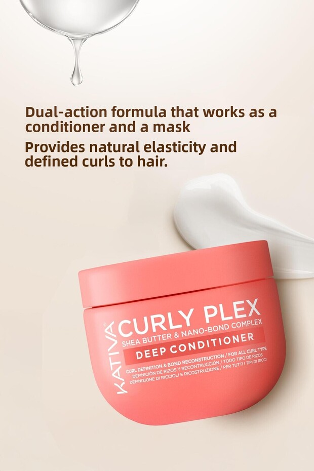 Curly Plex Curl Defining Conditioner and Mask 450 ml - 4