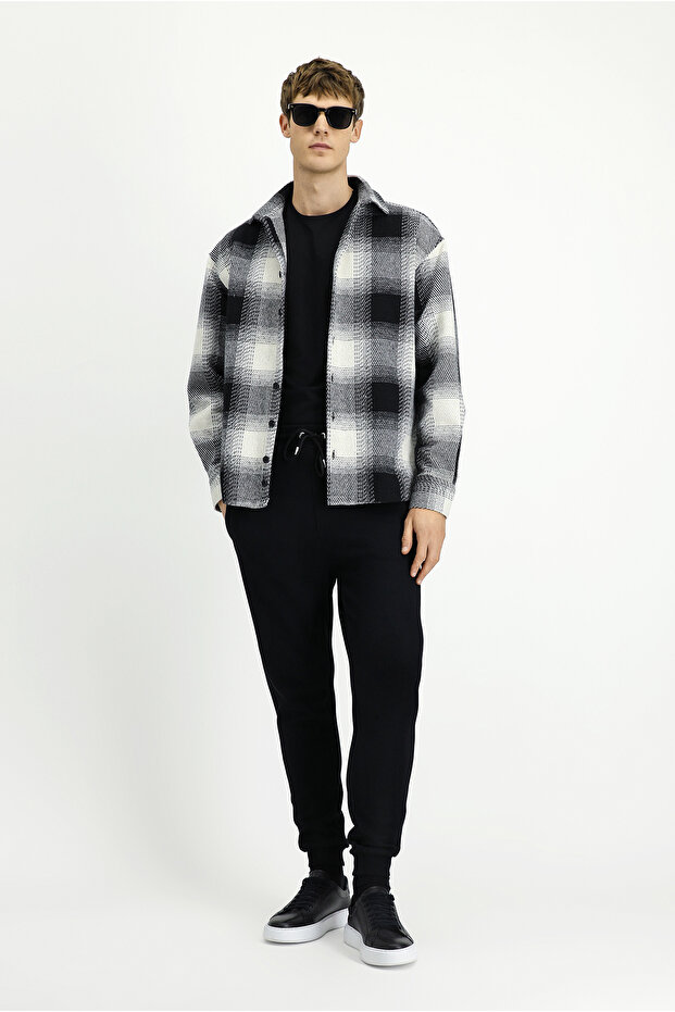 بنطال رياضي من القطن المنقوش / بنطال رياضي - 3