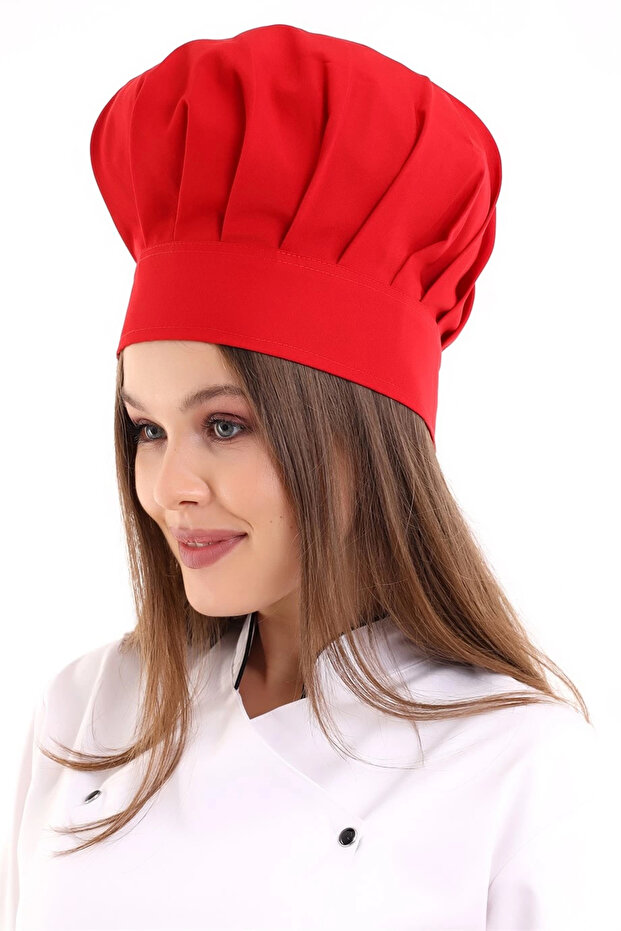 قبعة الفطر - أحمر - 4