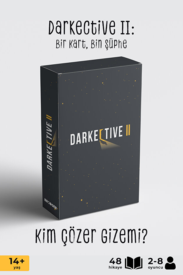Darkective 2 Detective Game-Yes No Game-Detective Game-Intelligence Game-Box Game-Card Game - 1