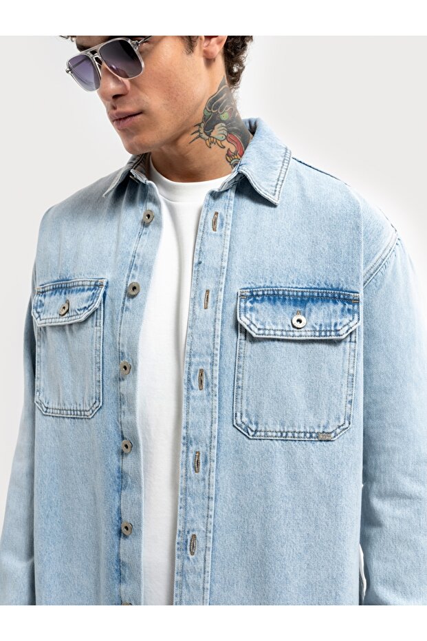 Regular Fit Erkek Gömlek U.kol - 6