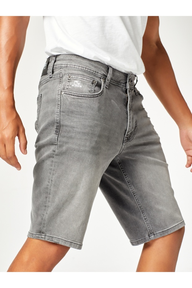Slim Fit Erkek Şort - 5
