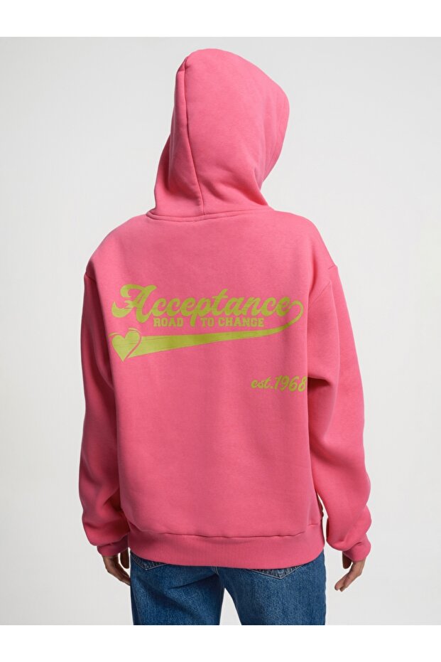 Loose Fit Kadın Sweatshirt - 4