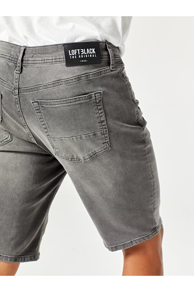 Slim Fit Erkek Şort - 6