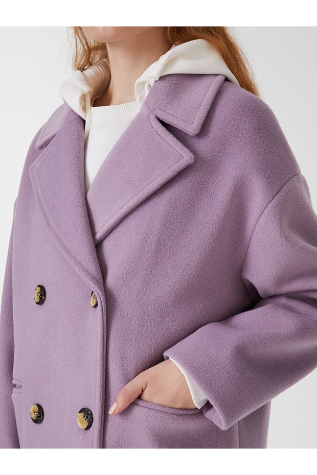 Oversize Kadın Kaban - 2