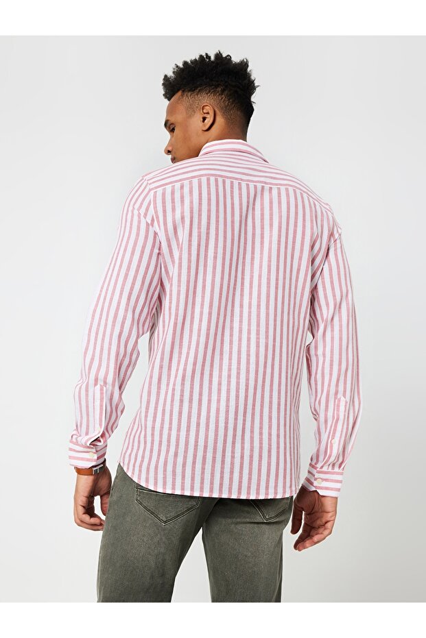 Regular Fit Erkek Gömlek U.kol - 3